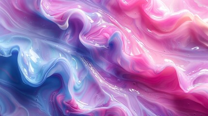 Fototapeta premium Colors blend and flow gracefully, creating a soothing and entrancing atmosphere with a touch of elegance