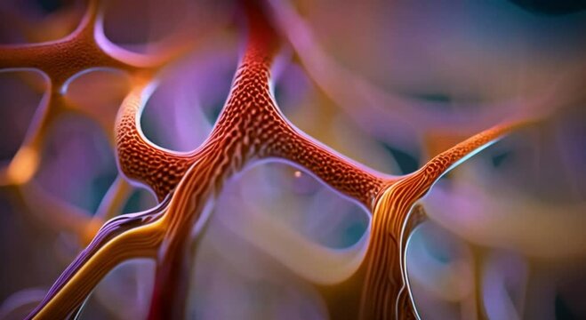 3d rendered illustration human neuron system 