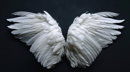 Fototapeta premium Angel Wings. Generative AI