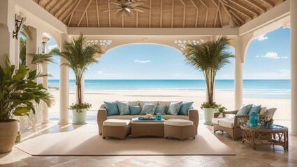 Obraz premium Tranquil Beach House