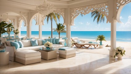 Obraz premium Tranquil Beach House