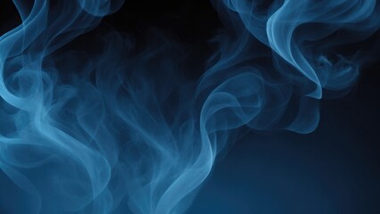 Smoky Blue Background