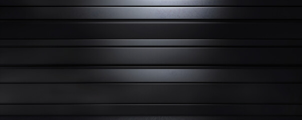 Obraz premium Black and white 3D abstract background rendering with lines of light. Black geometric shapes in the form of rays or strips on dark grey background. 