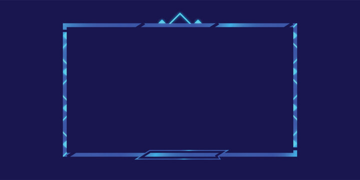 Twitch Face Cam Futuristic Design