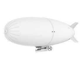 Blimp Airship Isolated