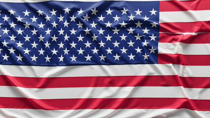 Obraz premium American Independence day background with american flag 