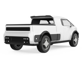 Pickup Truck Isolated