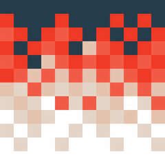 Abstract Pixel Pattern Background, Abstract Pixel Background with retro color theme.