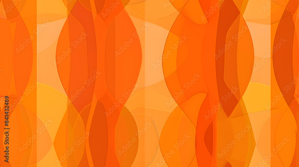 Canvas Prints full orange background with darker oval shade in the middle