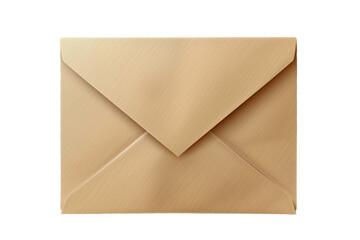 paper envelope isolated on transparent background