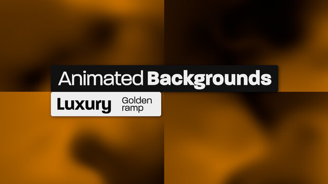 Luxury Golden Ramp Animated Backgrounds 011 