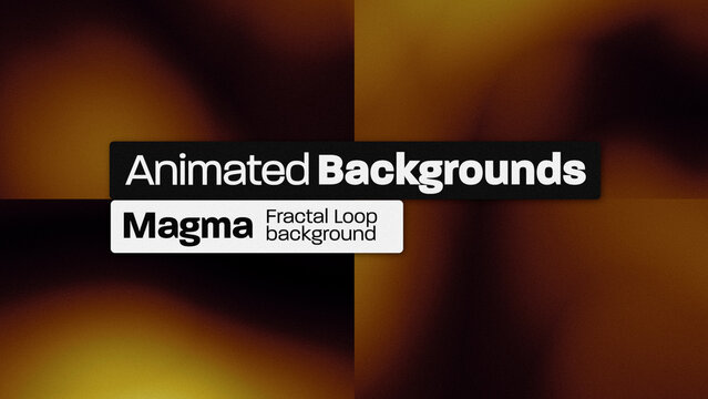Magma Fractal Animated Backgrounds 047 