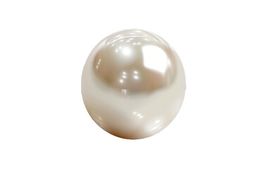 pearl isolated on transparent background