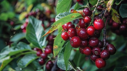 Obraz premium Berries on a Tree