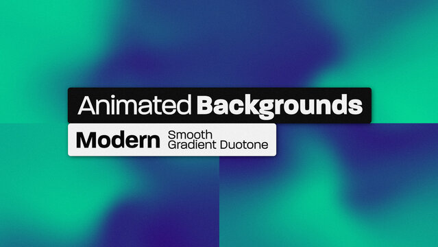 Modern Smooth Duotone Animated Backgrounds 012 