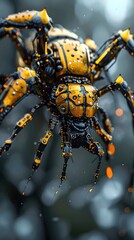 Nanotech Swarm Drone with Modular Insect-like Components and Adaptive Camouflage