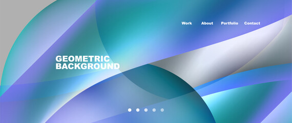 Dynamic flowing shapes concept design composition. Vector Illustration For Wallpaper, Banner, Background, Card, Book Illustration, landing page