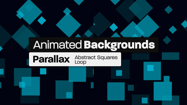 Parallax Abstract Squares Animated Backgrounds 151 