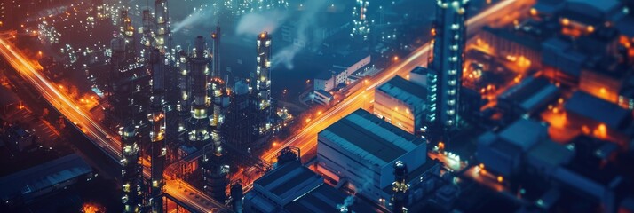 Obraz premium industrial likely related to the energy or utilities sector