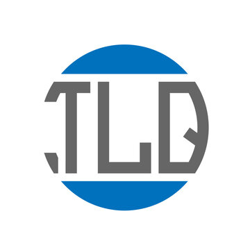 TLQ letter logo design on white background. TLQ creative initials circle logo concept. TLQ letter design.