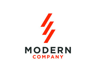 Letter W Modern logo template.