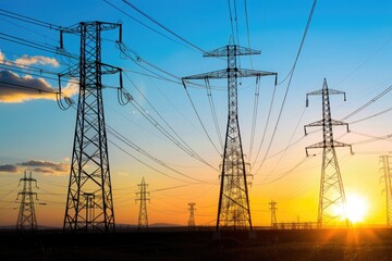 Fototapeta premium industrial likely related to the energy or utilities sector