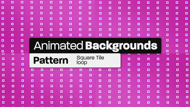 Pattern Squares Animated Backgrounds 127