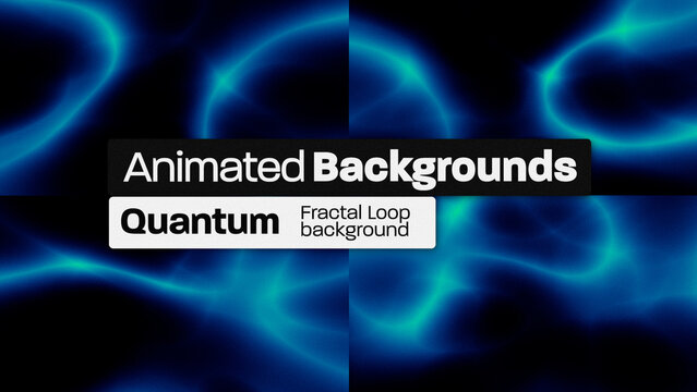 Quantum Fractal Animated Backgrounds 044
