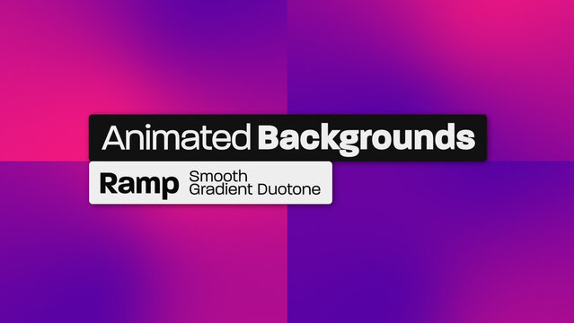 Ramp Smooth Gradient Duotone Animated Backgrounds 005 