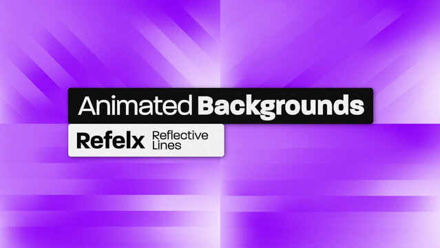 Reflex Reflective Lines Animated Backgrounds 019 