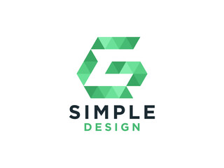 Initial Letter G Logo Design Template.
