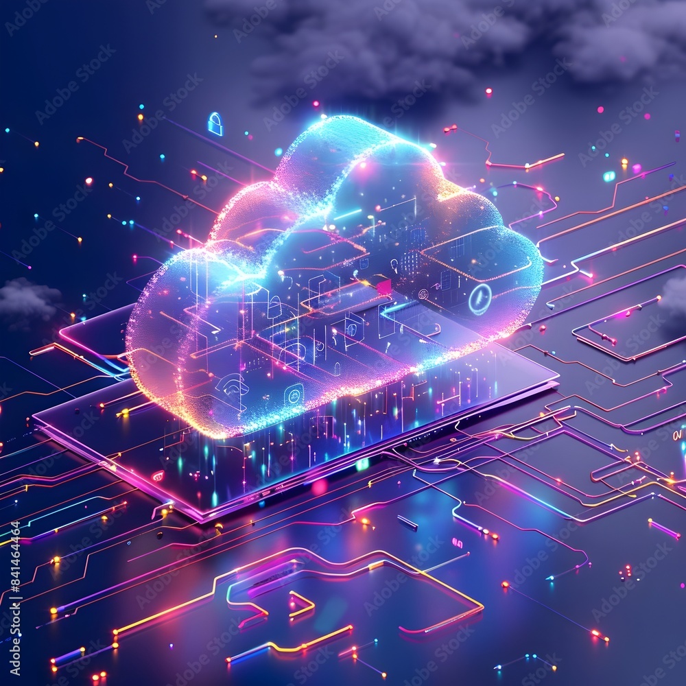Poster vibrant cloud computing with interconnected data applications and services