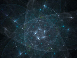 Imaginatory fractal abstract background Image