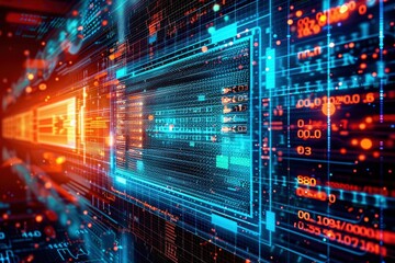 Obraz premium Telemedicine consultation interface