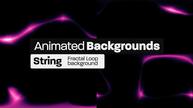 String Fractal Animated Backgrounds 046