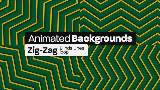 ZigZag Lines Loop Animated Backgrounds 189