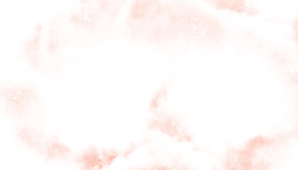 Abstract background with clouds. Soft pink watercolor background. White and pink watercolor background.
