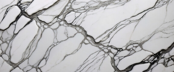Obraz premium White marble texture background. Generated AI