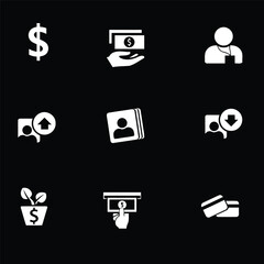 Set icon bundles finance and application