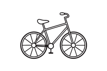 cycle silhouette vector art