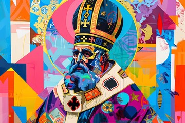 Embracing a Pop Art aesthetic