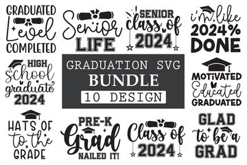 Graduation Svg Bundle, Graduation Svg, Class of 2024, Senior 2024 Svg, Senior SVG, Graduation Shirt svg