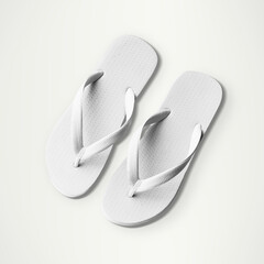 Sandals transparent mockup png summer footwear fashion