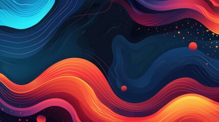 Versatile Background Design for Greeting Card Banner Landing Page and Presentations