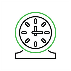 Clock vector icon