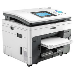 printer isolated on white