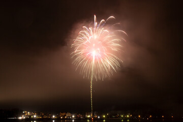 冬に打ち上げられる日本の花火