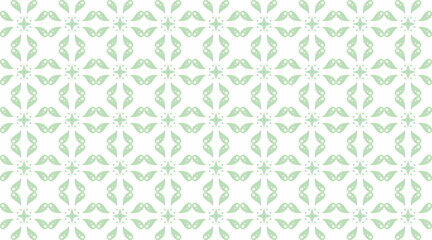 Pattern abstract green flower and wallpaper design.