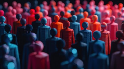 Obraz premium Diversity, equity, inclusion and belonging concept. DEIB. DEI