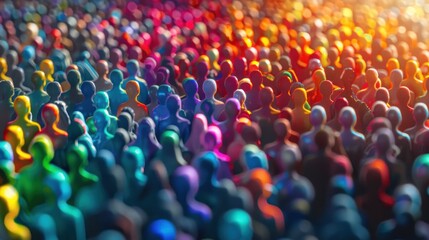 Diversity, equity, inclusion and belonging concept. DEIB. DEI